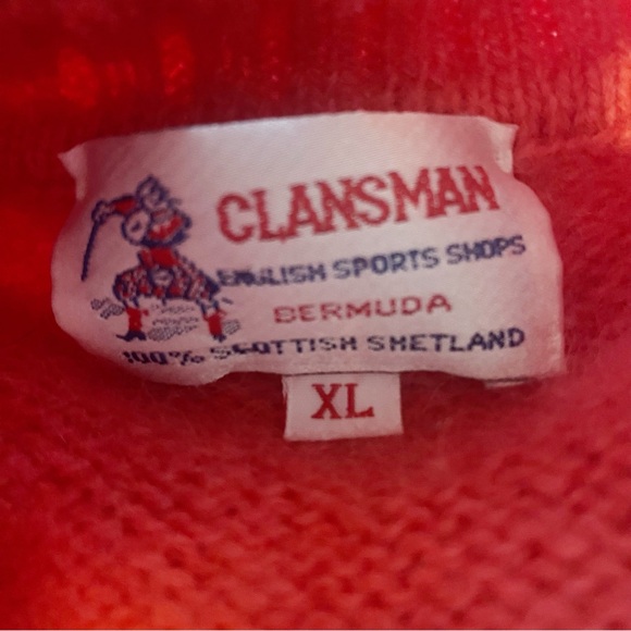 Vintage Scottish Clansman Wool Sweater - Picture 3 of 3